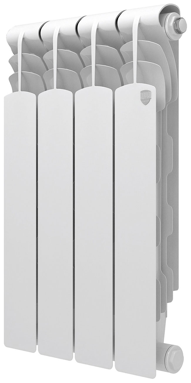Изображение товара Водяной радиатор отопления Royal Thermo Revolution Bimetall 500 2.0 4 секции белый Россия
