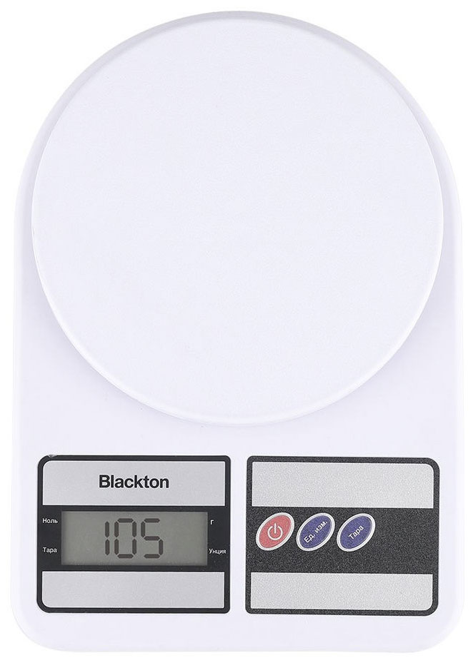 Кухонные весы Blackton Bt KS1001 весы кухонные blackton bt ks1006