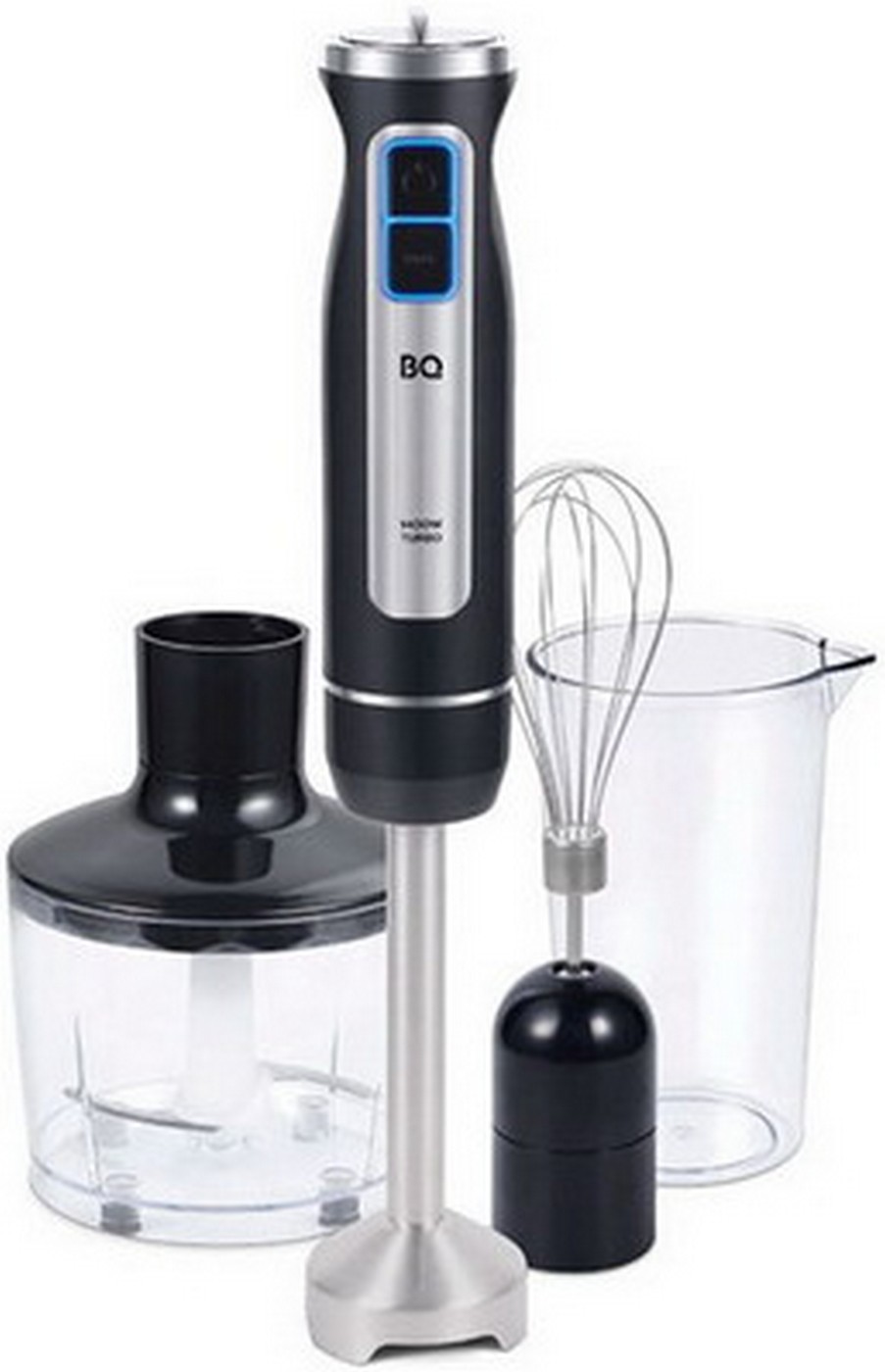 Изображение товара Погружной блендер BQ HB1233SS Black-Steel (Черный-Стальной)