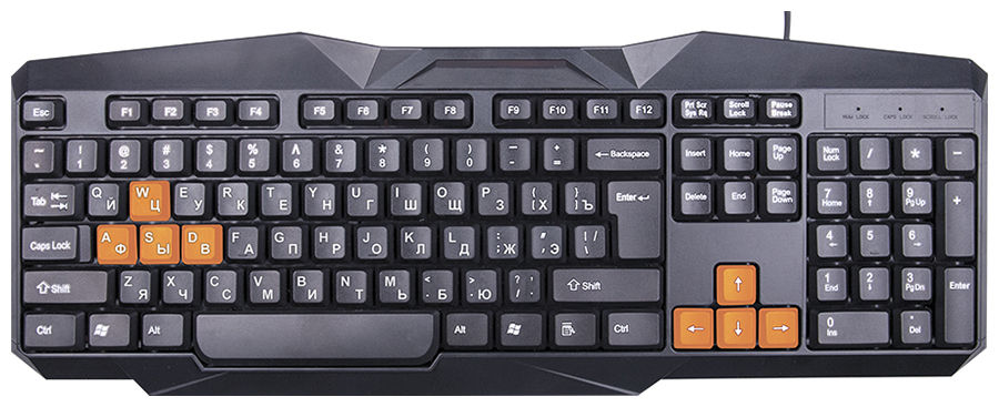 Проводная клавиатура Ritmix RKB-152