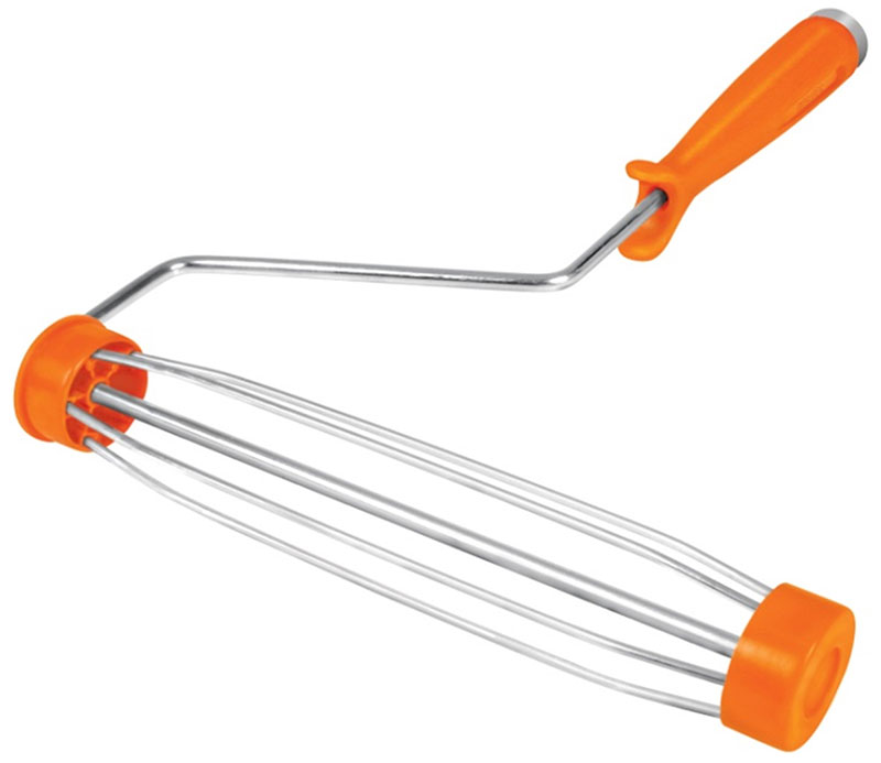 Изображение товара Держатель для валика Truper MAJA-9 19255 для малярных работ из нержавеющей стали и пластика