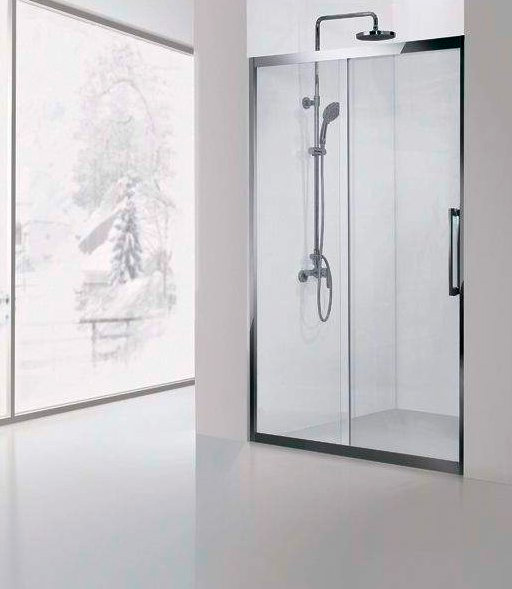 Изображение товара Душевая дверь Aquanet Delta NPE6121 160, прозрачное стекло (NPE6121 1600)