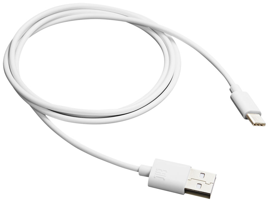 Кабель для зарядки и передачи данных Canyon USB Type C - USB 20 1 м CNE-USBC1W кабель type c 1м canyon cne usbc1w круглый белый