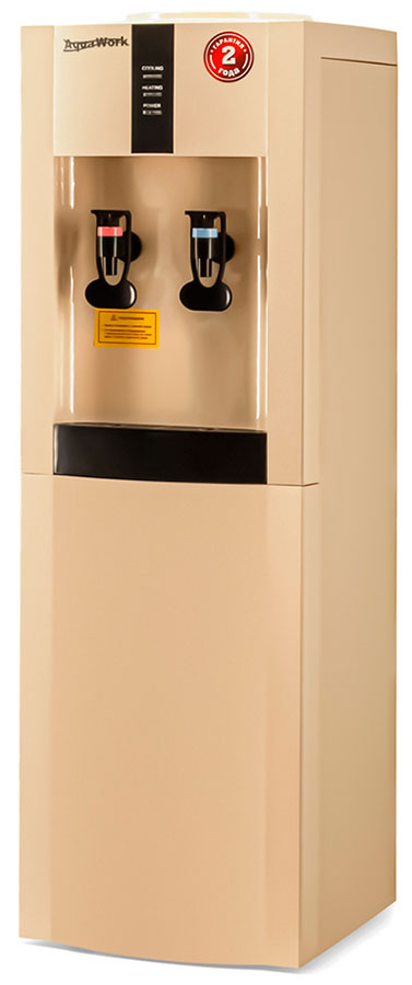 Изображение товара Кулер для воды Aqua Work 16LR бежевый компр.охл нажим кружкой 27750