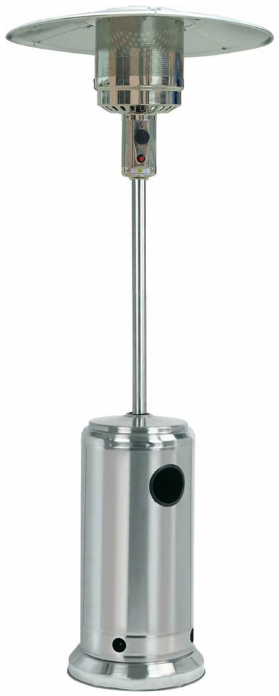 Изображение товара Уличный газовый обогреватель NeoClima 09HW-B нержавейка 13 кВт для улицы