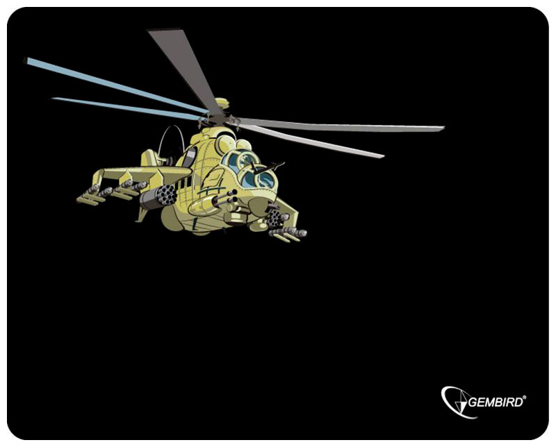 Коврик для мышек Gembird MP-GAME9, рисунок- ''вертолет''