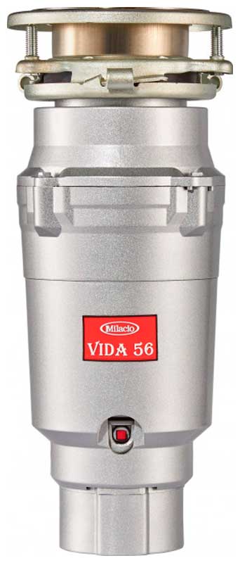 Измельчитель пищевых отходов Milacio Vida 56 MC.555056 измельчитель для пищевых отходов milacio vida 75 mc 555075 gm вороненая сталь