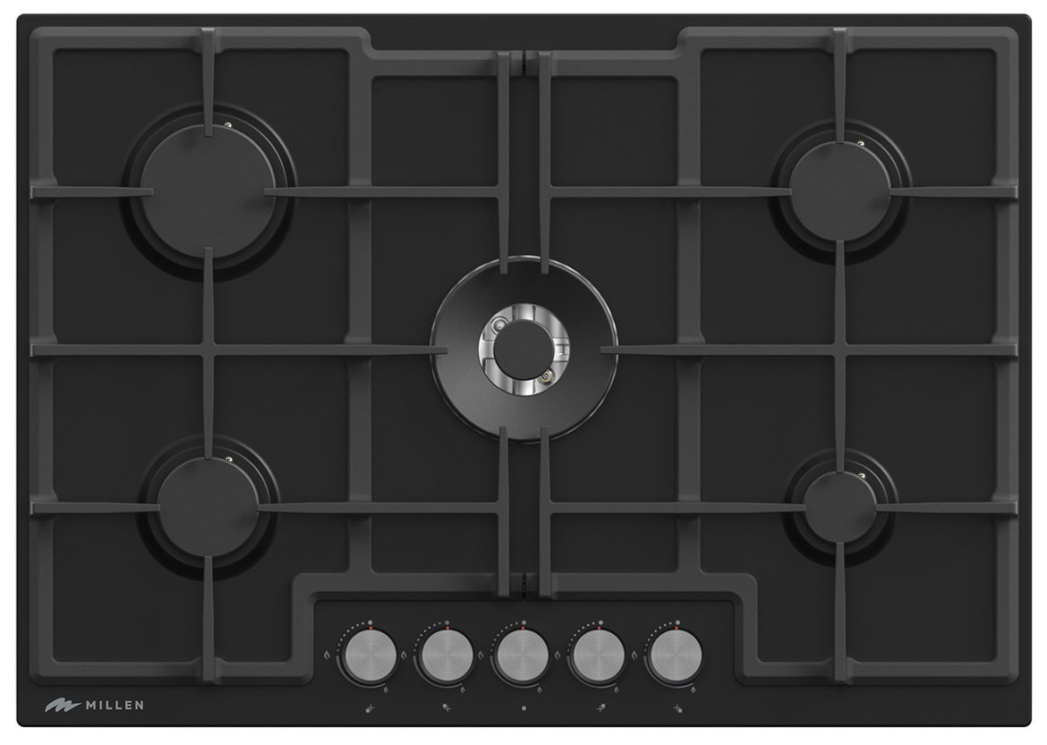 

Газовая варочная панель Millen MGHD 7501 BL, Черный