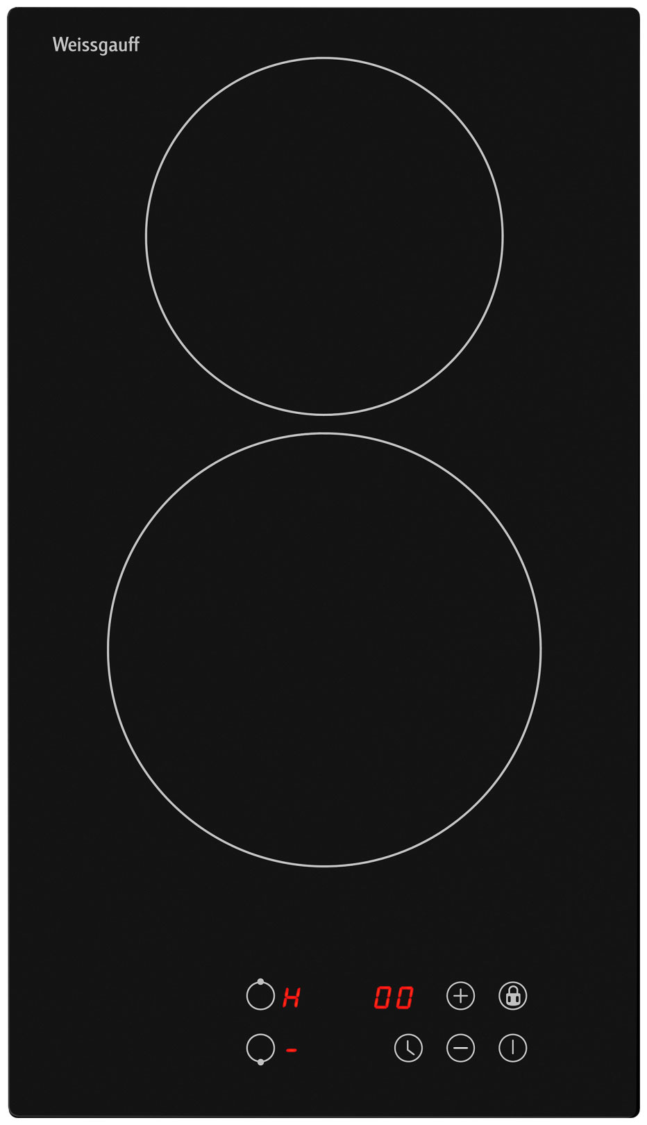 Изображение товара Электрическая варочная панель Weissgauff HV 32 BA с сенсорным управлением и таймером