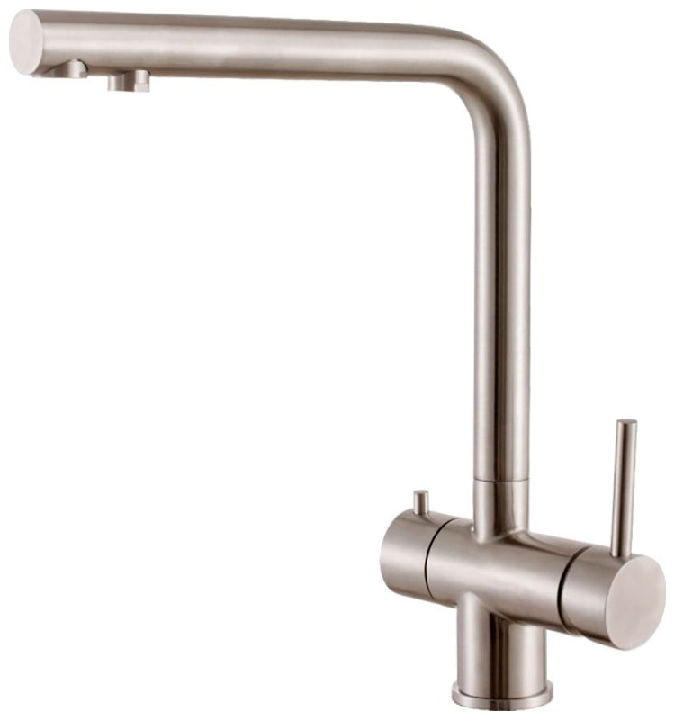 

Кухонный смеситель Haiba HB70304-1 сталь, Нержавеющая сталь