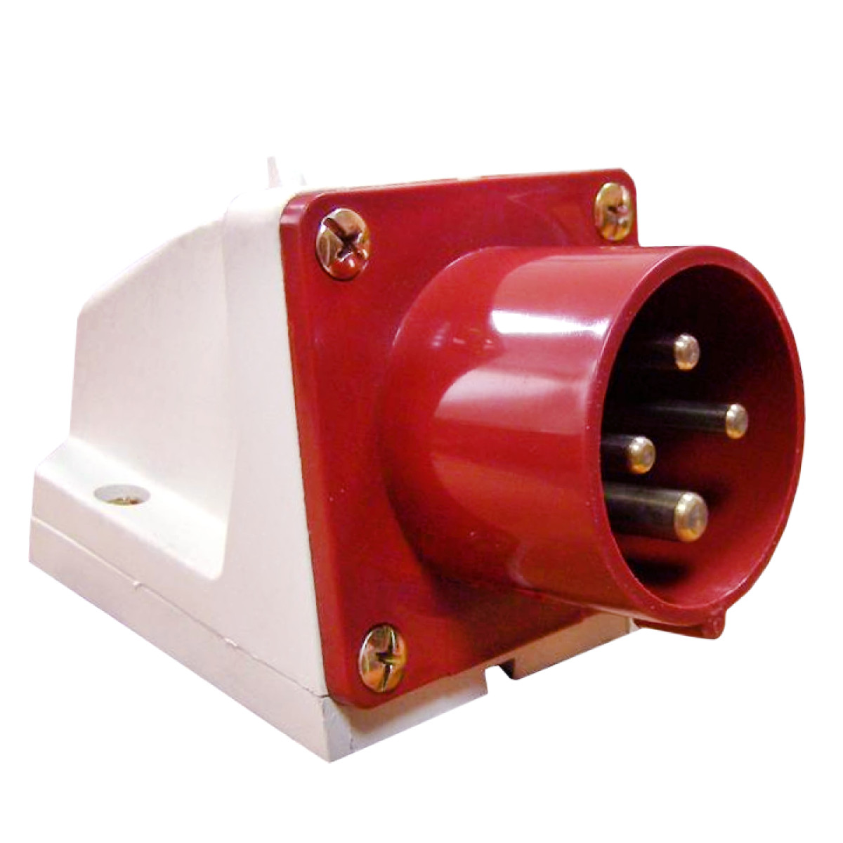 Изображение товара Изделия для электромонтажа EKF Вилка стационарная 524 32А 3P+PE IP44