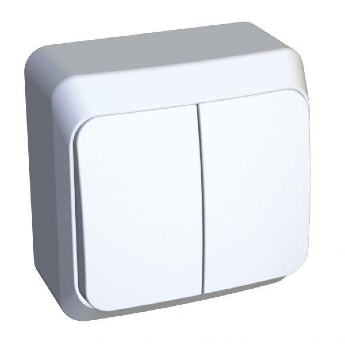 Изображение товара Выключатель 2-кл. ОП Этюд 10А IP20 с подсветкой Systeme Electric Изображение товара Выключатель 2-кл. ОП Этюд 10А IP20 с подсветкой Systeme Electric