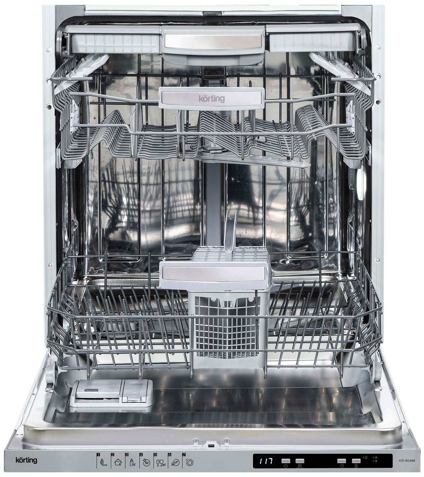 Встраиваемая посудомоечная машина Korting KDI 60488 полновстраиваемая посудомоечная машина korting kdi 45575