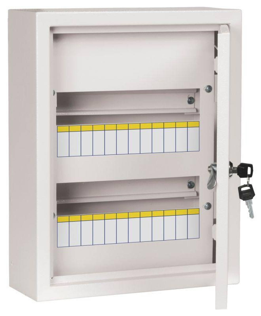 Изображение товара Высоковольтный металлический корпус ЩРн-24 395х310х120 IP31 бел TITAN 3