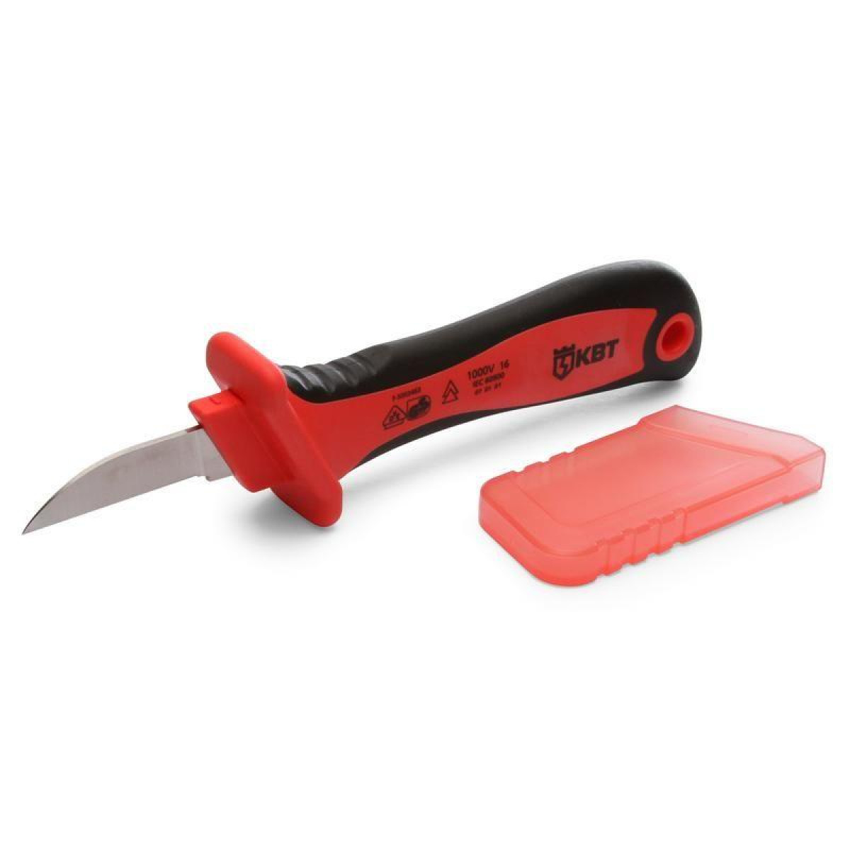 Изображение товара Нож диэлектрический КВТ НМИ-02 для безопасных электромонтажных работ