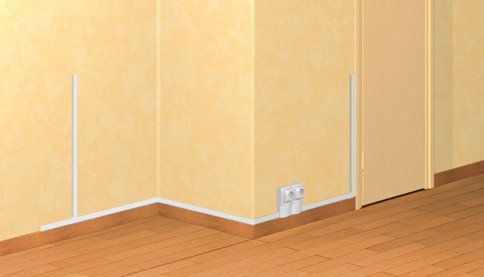 Изображение товара Кабель-канал Legrand 20х12.5 L2100 пластиковый 2м без перегородки белый