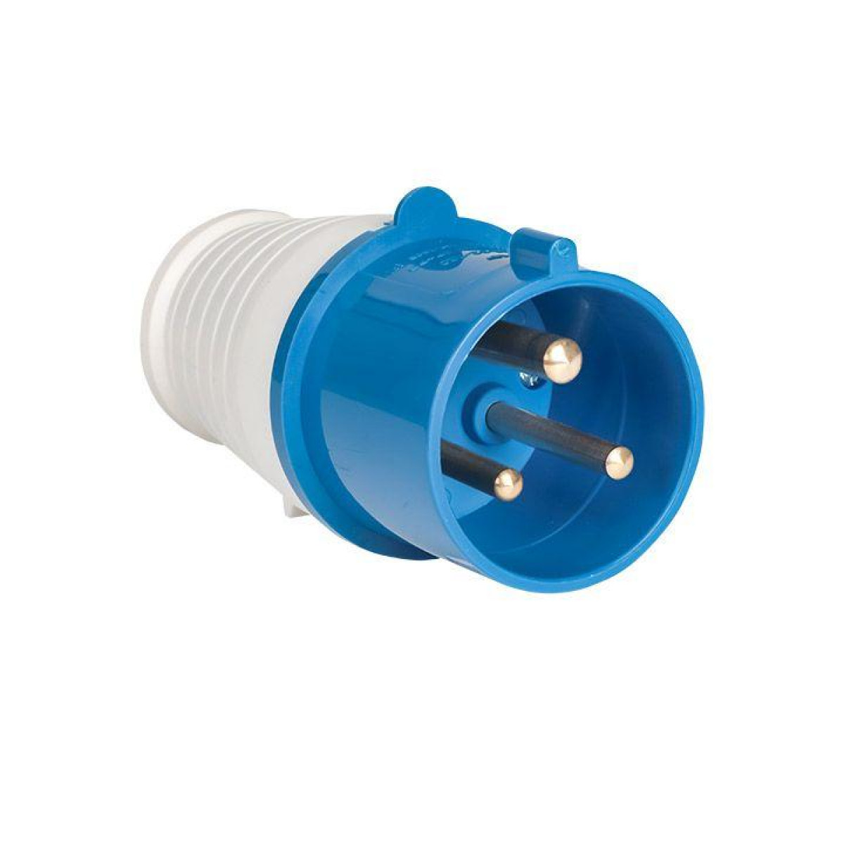 Изображение товара Вилка переносная EKF 013 16А 2P+PE 220В IP44 каучуковая