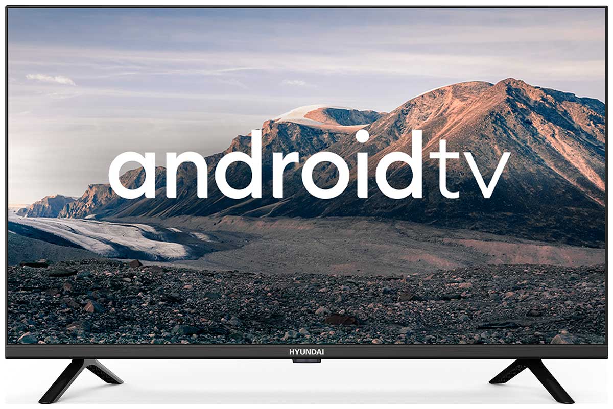Телевизор Hyundai H-LED32BS5002, Smart Android TV Frameless, черный телевизор hyundai h led50bu7006 uhd smart metal frameless