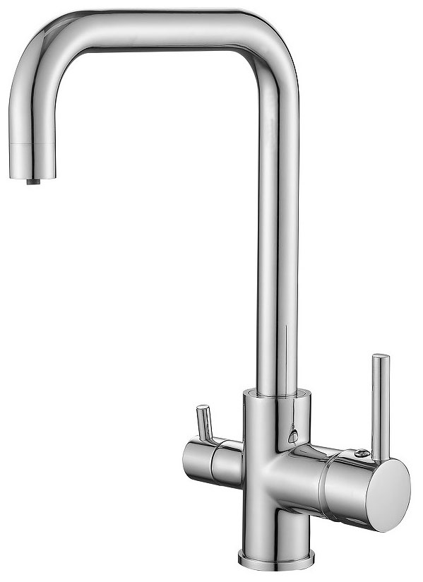 Изображение товара Кухонный смеситель Belz B802/хром подключение фильтра поворотный излив