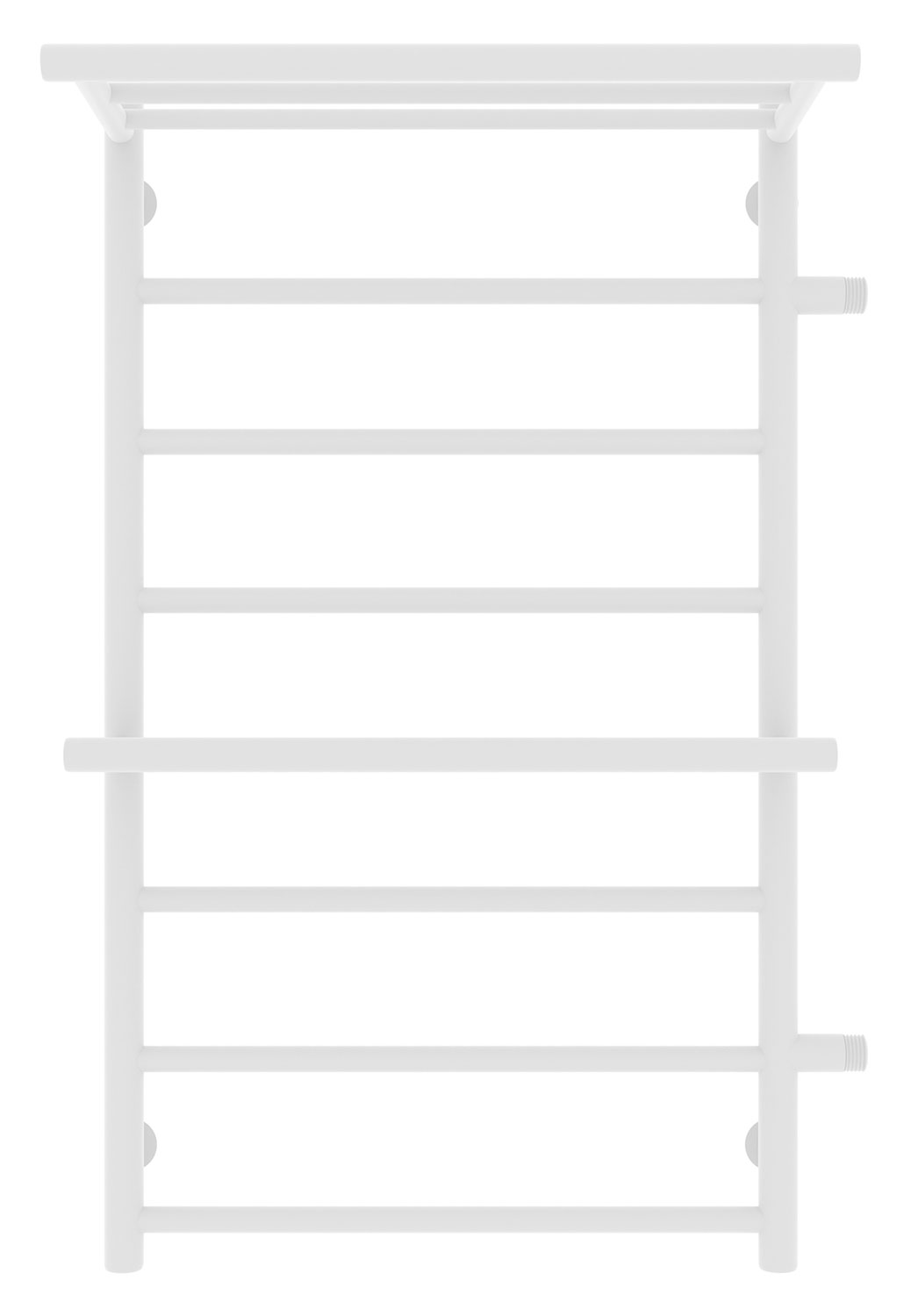 Изображение товара Водяной полотенцесушитель Laris Лавина П9 500х800 белый матовый 10 лет гарантия