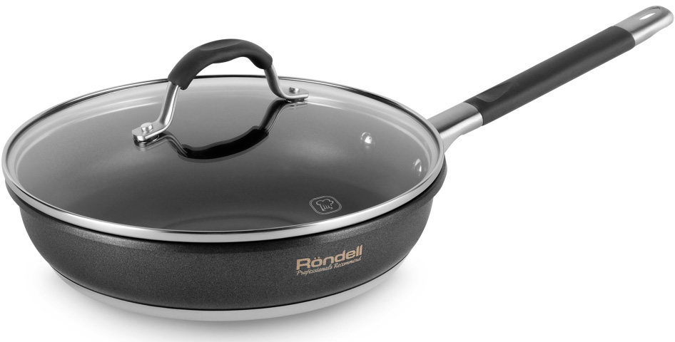 Сковорода Rondell RDS-092 Stern casseroles rondell stern rds 019 pot lid cookware for kitchen casserole dinnerware tableware