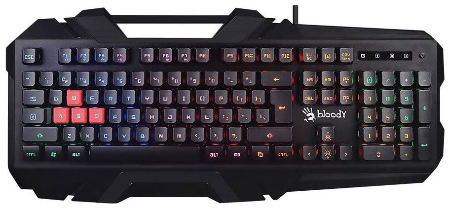 Изображение товара Клавиатура игровая проводная A4Tech Bloody B150N черный