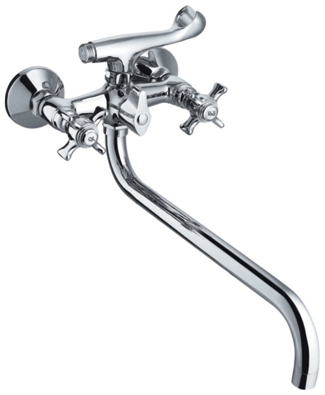 Изображение товара Смеситель для ванной комнаты Cron CN24, хром (CN2624)