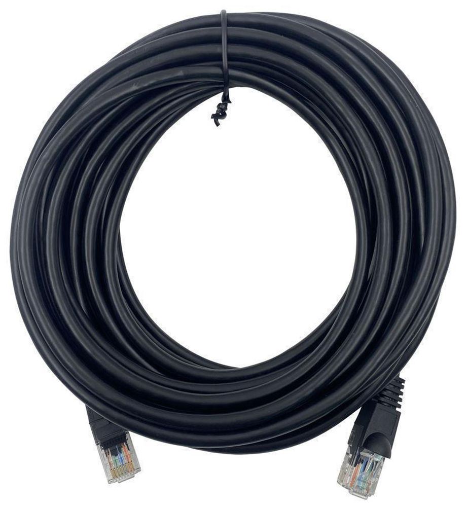 Изображение товара Патч-корд Buro UTP 4 пары cat.5E CCA molded 7м, черный, RJ-45 (m)-RJ-45 (m)