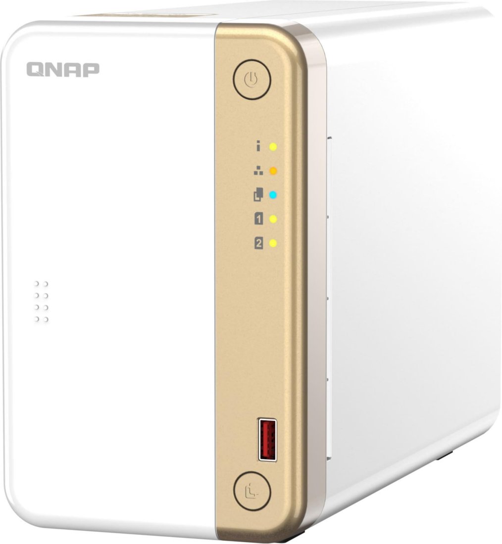 Изображение товара QNAP TS-262-4G сетевое хранилище NAS с двухъядерным процессором и мультимедийными функциями