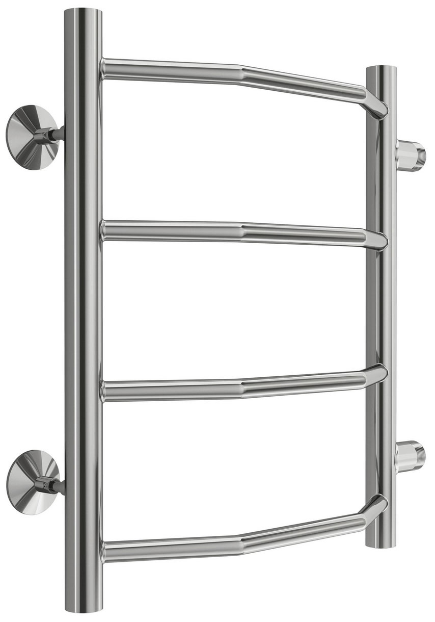 Изображение товара Водяной полотенцесушитель Виктория П4 400х500, нержавеющая сталь, 4 перекладины