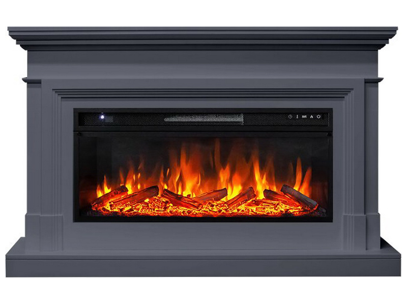 Изображение товара Каминокомплект Royal Flame Coventry Серый графит с очагом Vision 42 LOG LED