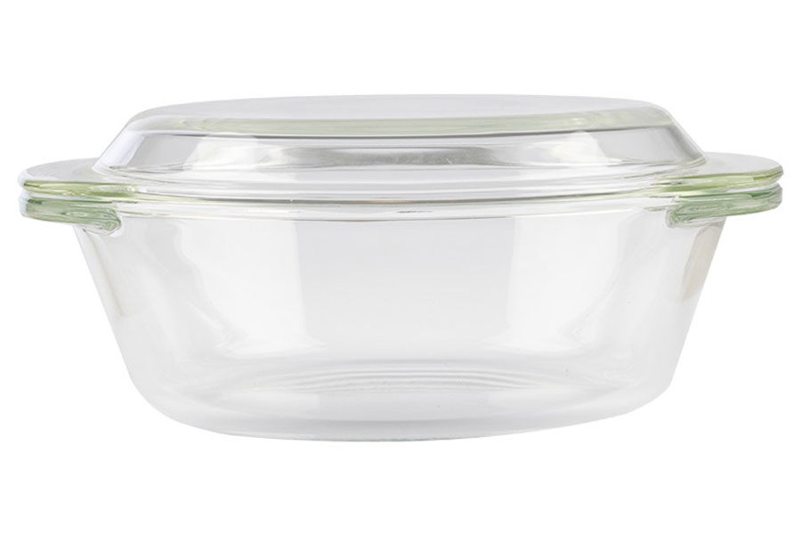 Изображение товара Кастрюля Mallony ITALIANO, 1.5 л, из жаропрочного стекла, с крышкой (103814)