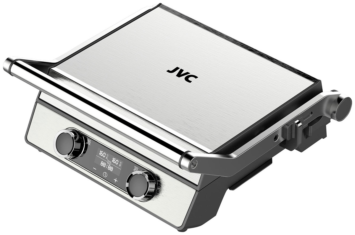 Изображение товара Электрический гриль JVC JK-GR318 с панелями для вафель и таймером
