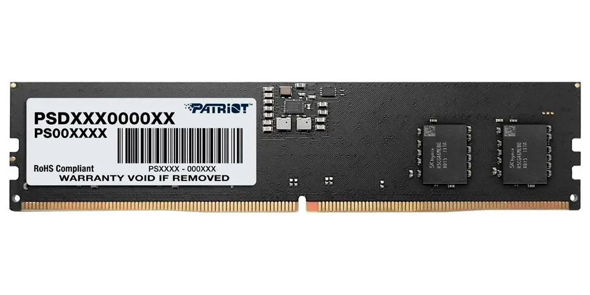 Изображение товара Patriot Memory DDR5 32GB 4800MHz Оперативная память Signature Line