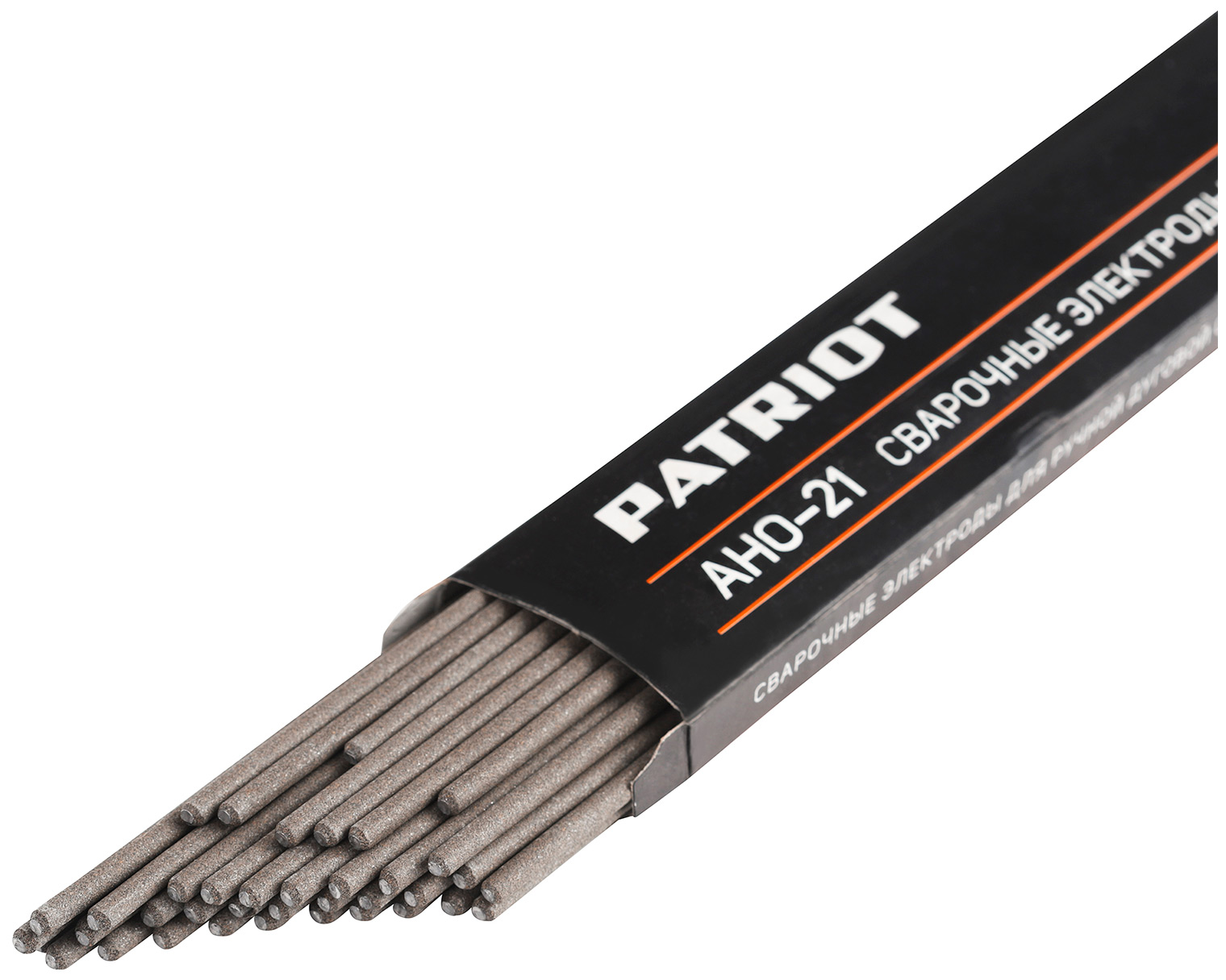 Изображение товара Электроды сварочные Patriot АНО-21 2.5х350 мм 1 кг для сварки стали