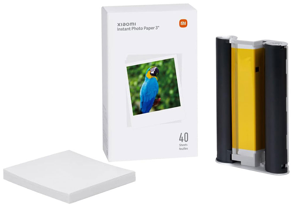 Изображение товара Фотобумага Xiaomi Instant Photo Paper 3, 40 листов (BHR6756GL)