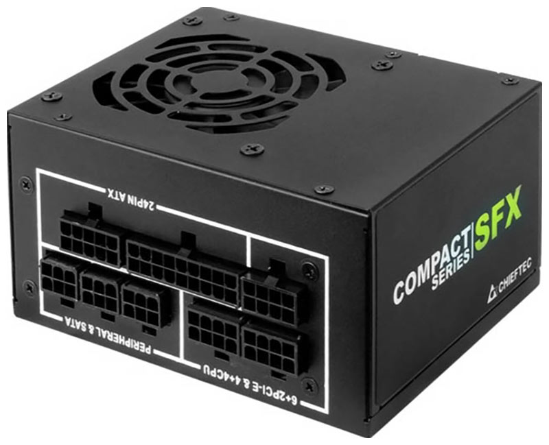 Изображение товара Блок питания Chieftec Compact 450W SFX модульный с 80 PLUS Gold