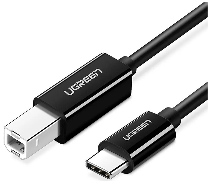 Изображение товара Кабель USB-C to USB-B 2.0 для принтера 1м Ugreen US241