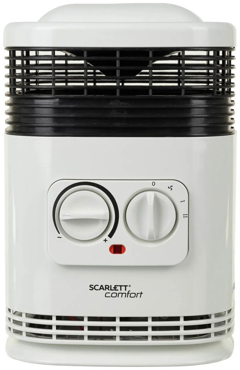 Тепловентилятор Scarlett SC-FH1.513MC 1500Вт, белый