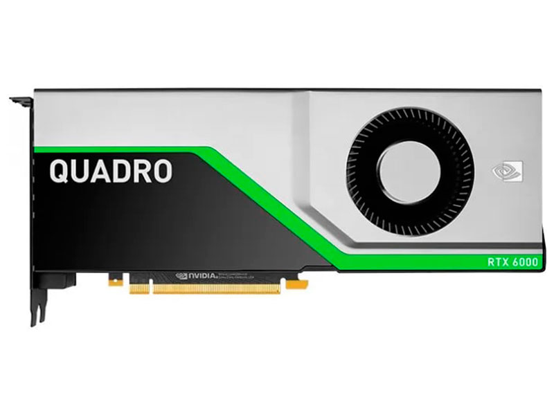 Изображение товара Видеокарта Nvidia Quadro RTX 6000 PNY 24Gb для игр и профессиональных приложений