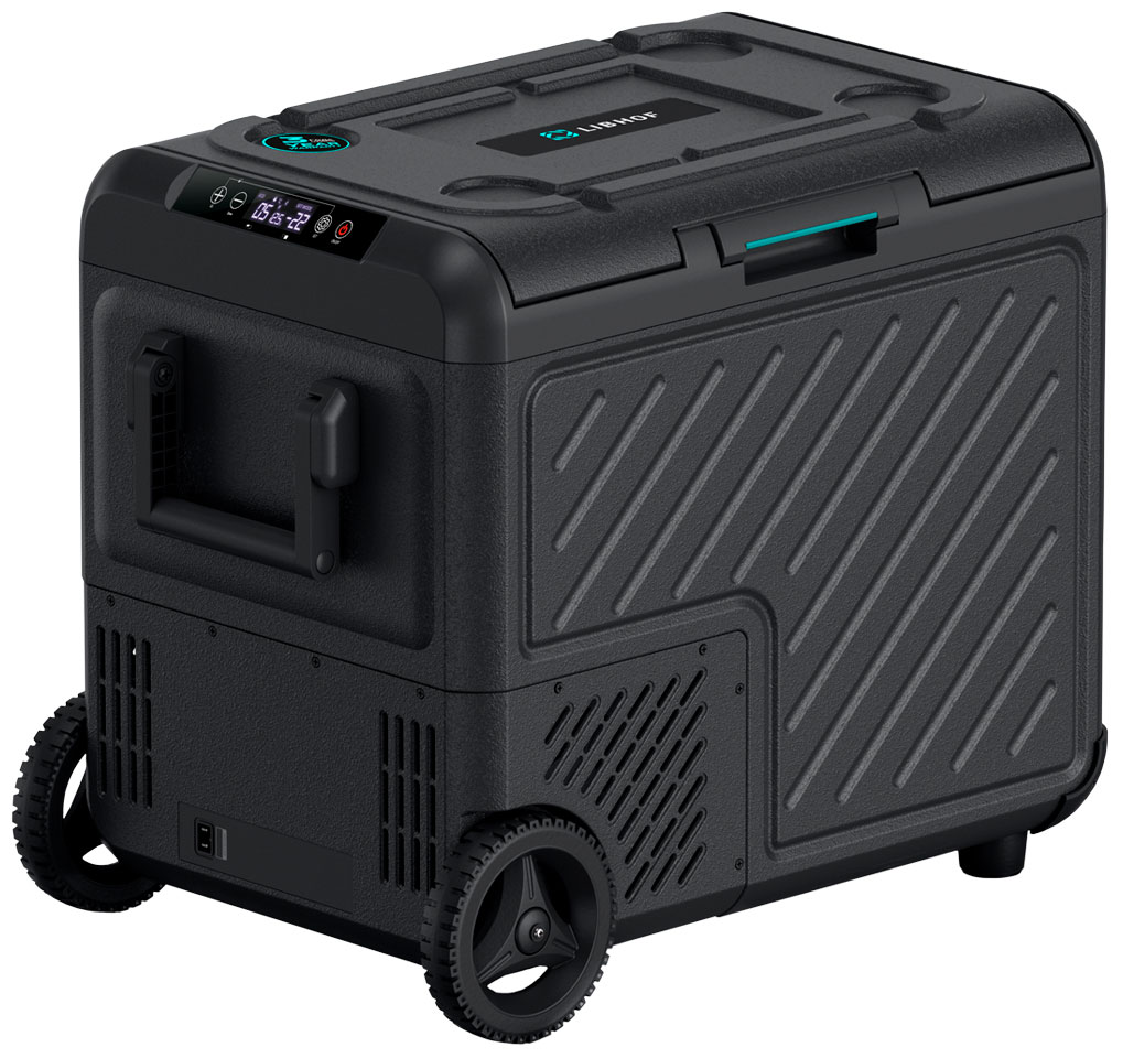 Изображение товара Автомобильный холодильник Libhof W-45DH компрессорный 45 л черный для авто путешествий