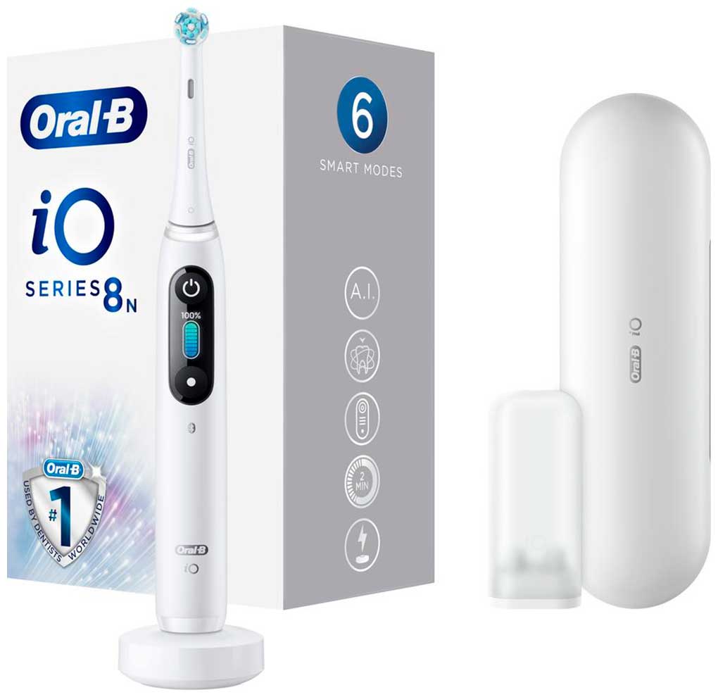 Электрическая зубная щетка  Oral-B Oral-b iO8 White