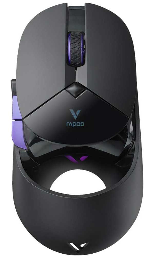 Изображение товара Беспроводная/проводная игровая мышь Rapoo VT960Pro, черный