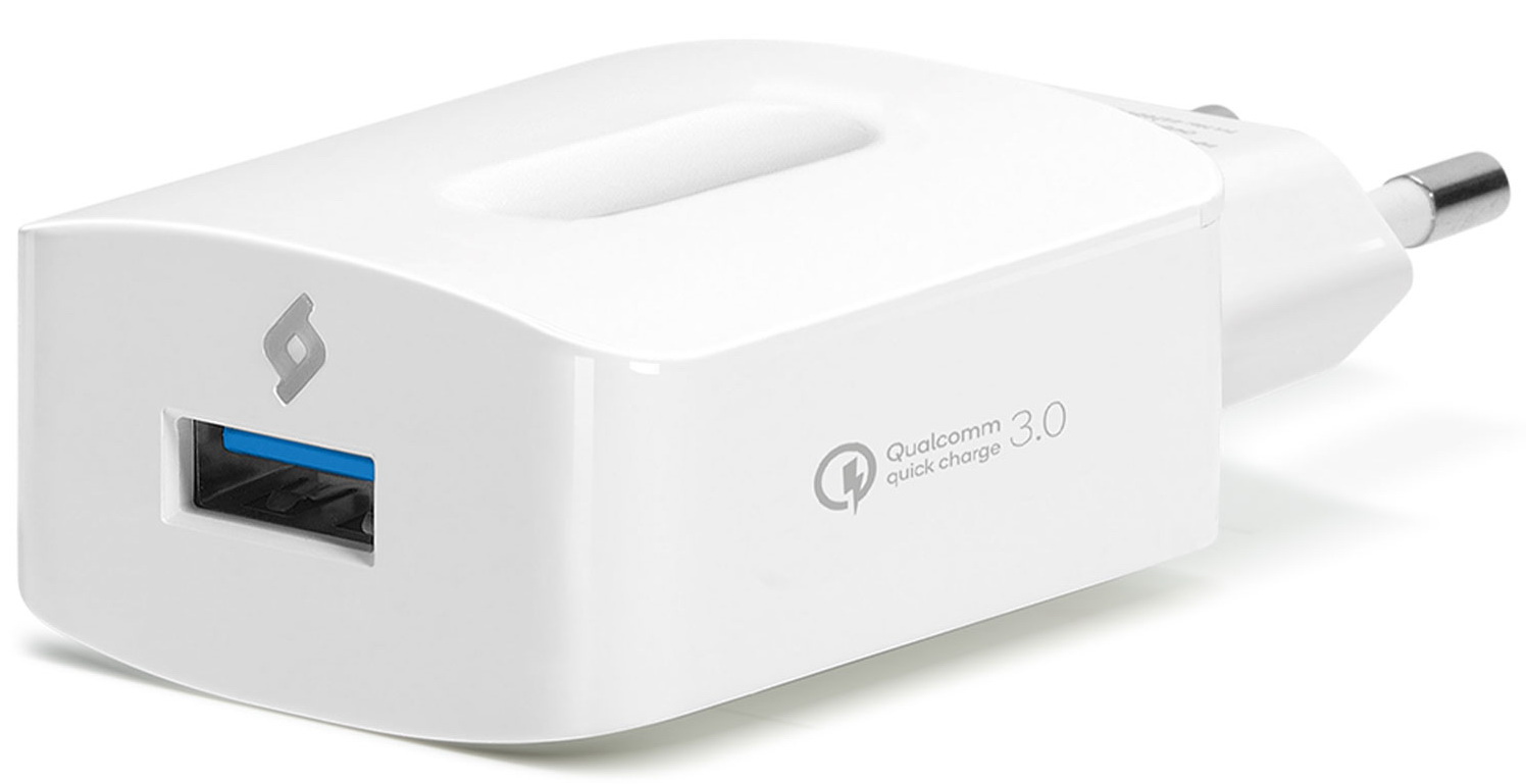 Изображение товара Сетевое зарядное устройство Ttec SpeedCharger QC 3.0 18W белый