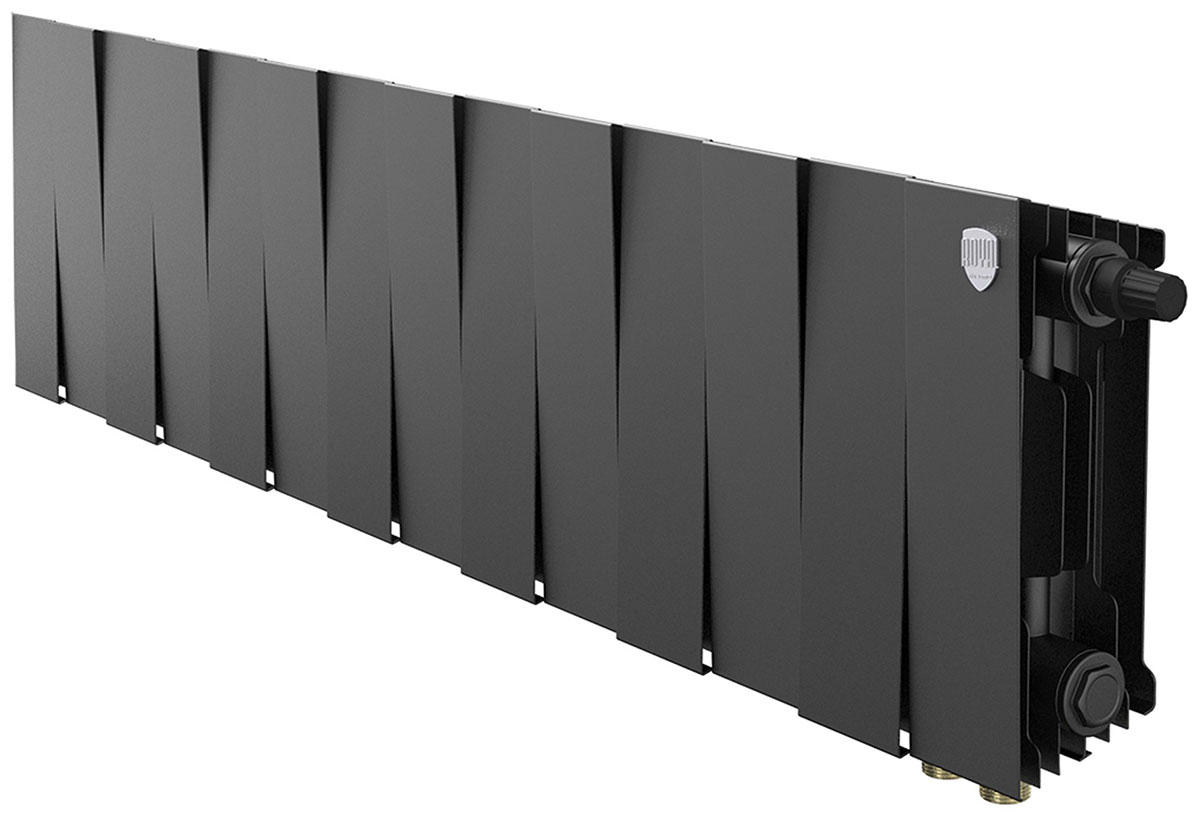 Изображение товара Водяной радиатор отопления Royal Thermo PianoForte 200 Noir Sable 14 секций