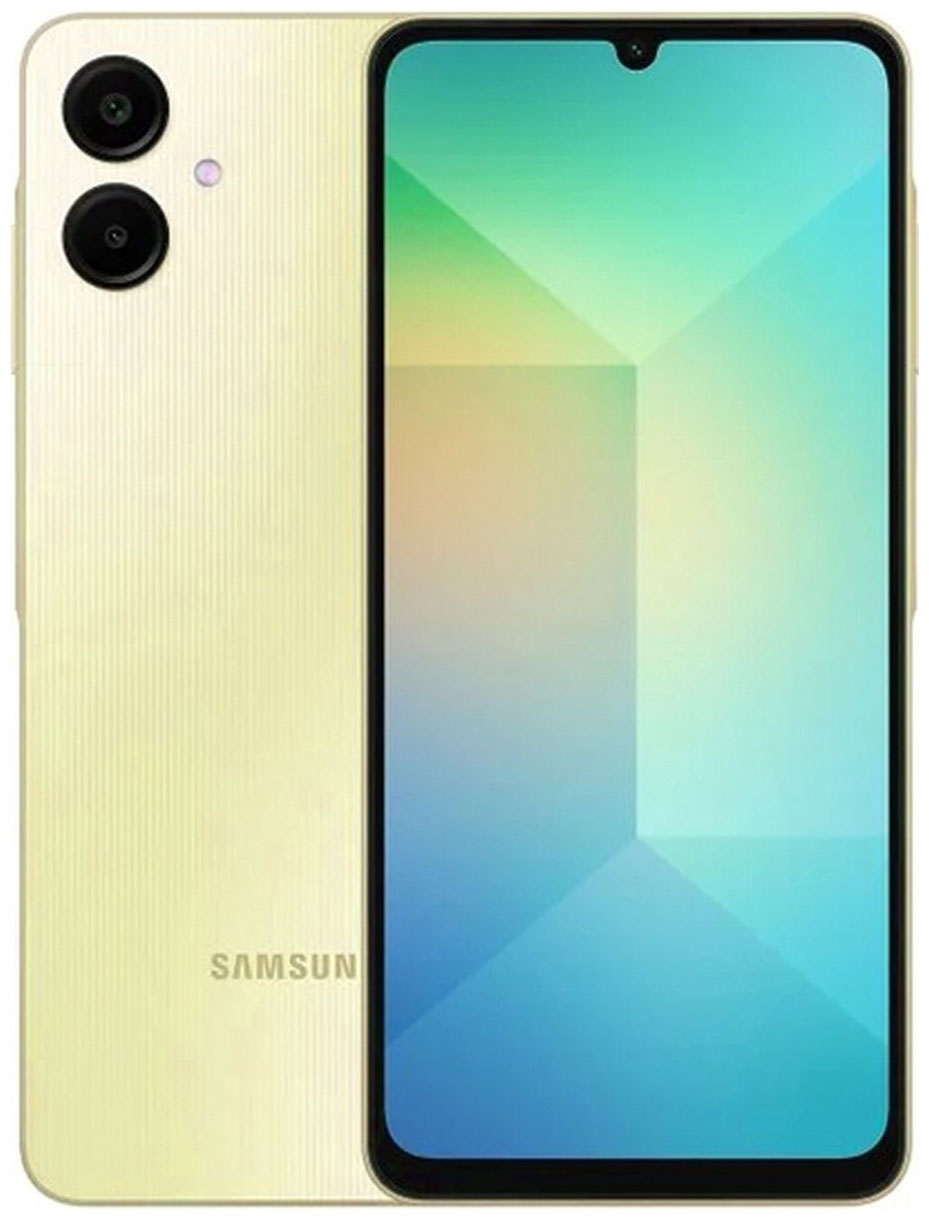 Смартфон Samsung GALAXY A06 4/64GB (SM-A065FZDDSKZ) gold Смартфон