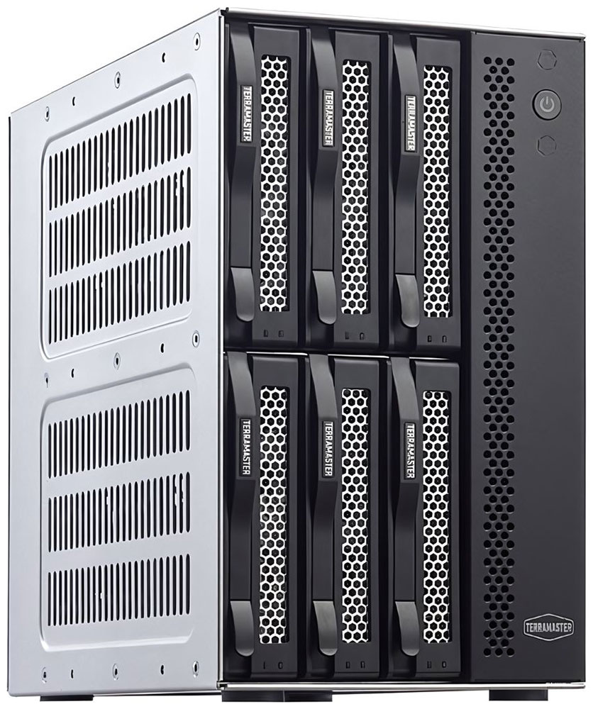 

Сетевой накопитель TerraMaster D6-320, Черный