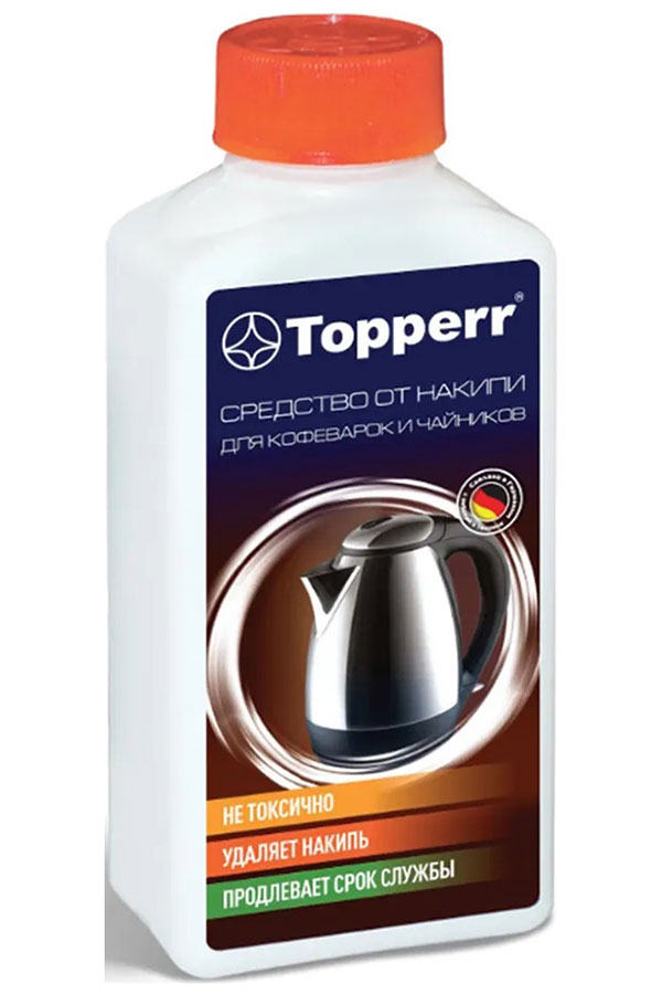 Изображение товара Средство от накипи Topperr 250 мл для чайников и водонагревателей