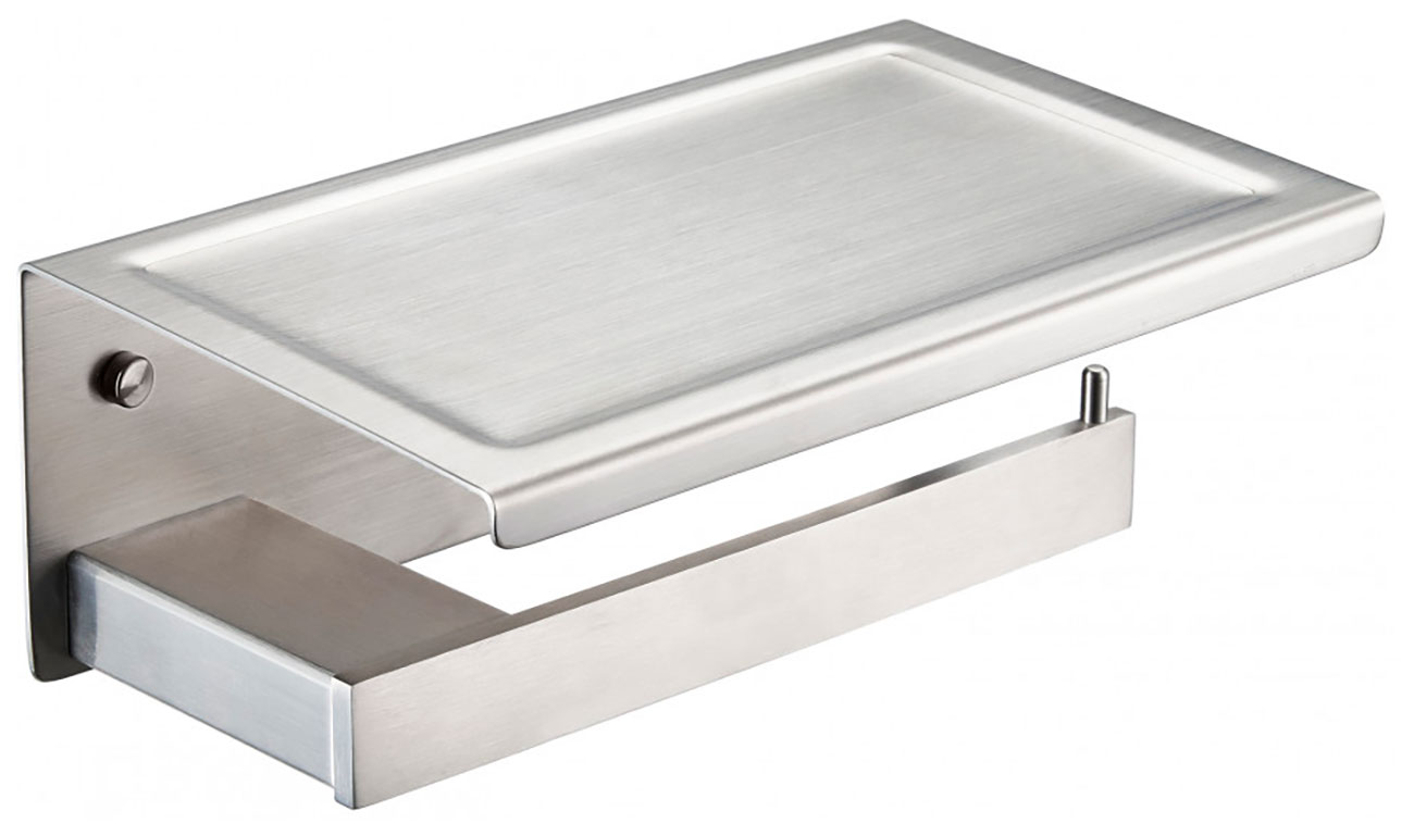 Изображение товара Держатель для туалетной бумаги Milacio Ultra, настенный, сталь нержавеющая (MCU.953.SS)