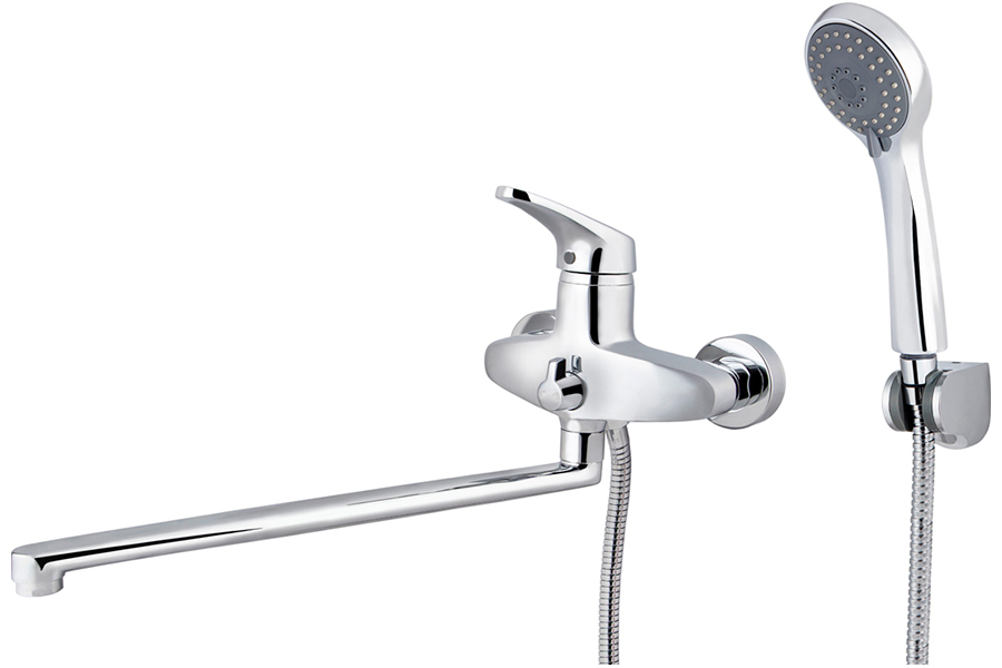 Изображение товара Смеситель для ванны Kaiser County с душем хромированный модель 55255